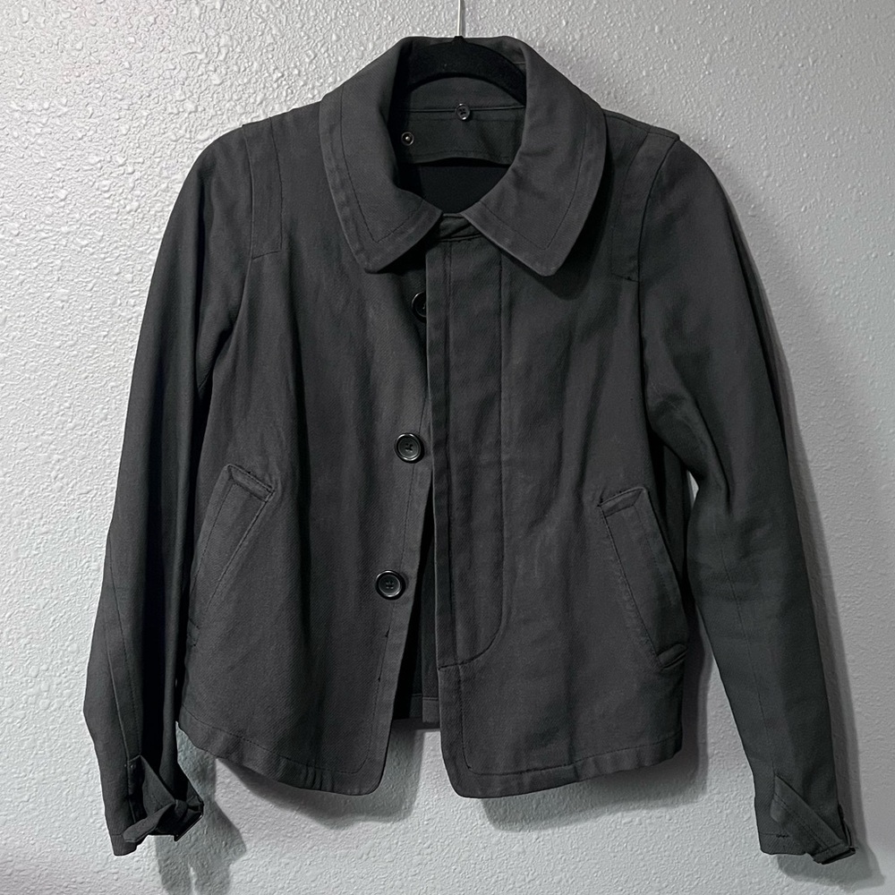NWOT Urban Outfitters Cooperative Womens Cropped Gray Jacket w/Removable Liner S